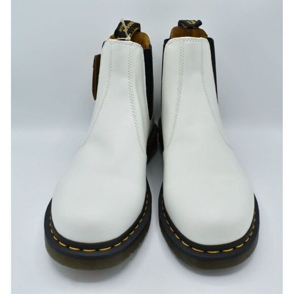 Dr Martens 2976 Mens Size 14 White Smooth Leather Chelsea Boots Shoes main image 10